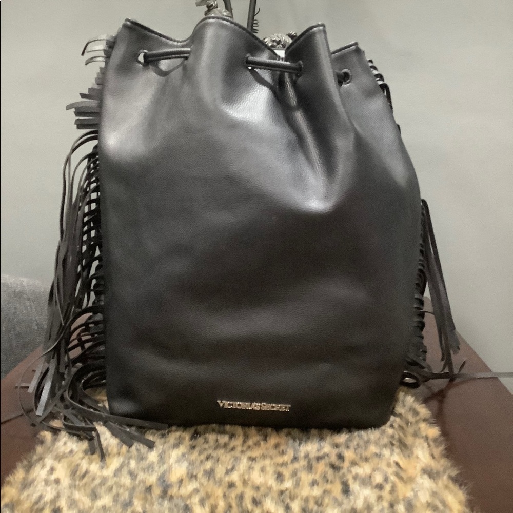 VICTORIA SECRET‎ FRINGED BACKPACK - Picture 9 of 9